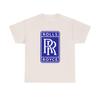 Rolls-Royce Luxusauto Marke Ikonisches Logo Grafik Oversized Lässiges Streetwear T-Shirt Oberteil für Autoenthusiasten & Fans eines luxuriösen Lebensstils