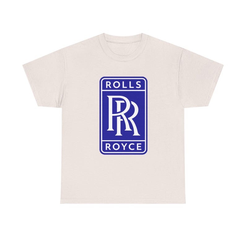 Rolls-Royce Luxusauto Marke Ikonisches Logo Grafik Oversized Lässiges Streetwear T-Shirt Oberteil für Autoenthusiasten & Fans eines luxuriösen Lebensstils