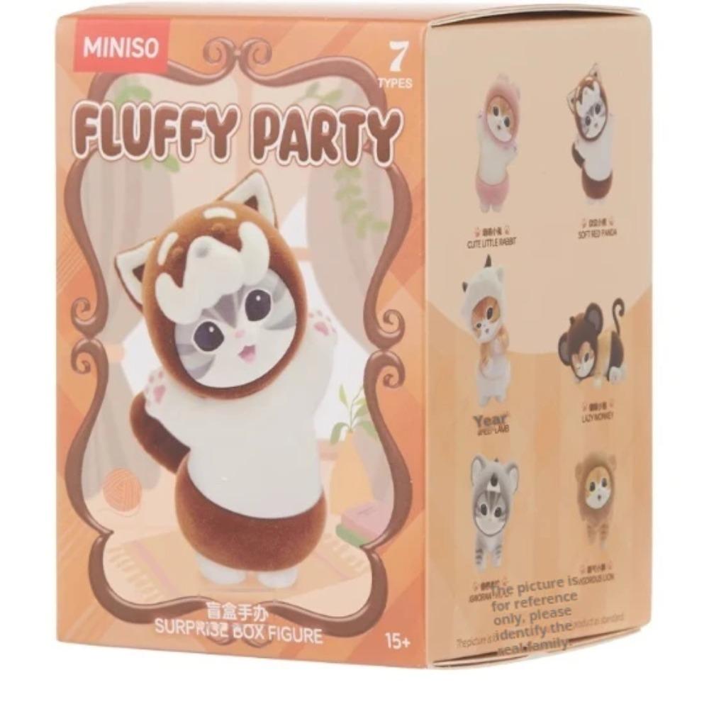 

Оригинальная серия Miniso Mofusand Party Surprise Подарок Слепой бокс Плюшевая кукла Пушистая серия Party Аниме Милый кот Подарок на день рождения