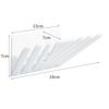 Punch Free Wall Mounted Seasoning Packet Storage Rack, Kitchen Spice Sauce Bag Organizer Holder for Refrigerator & Wall
