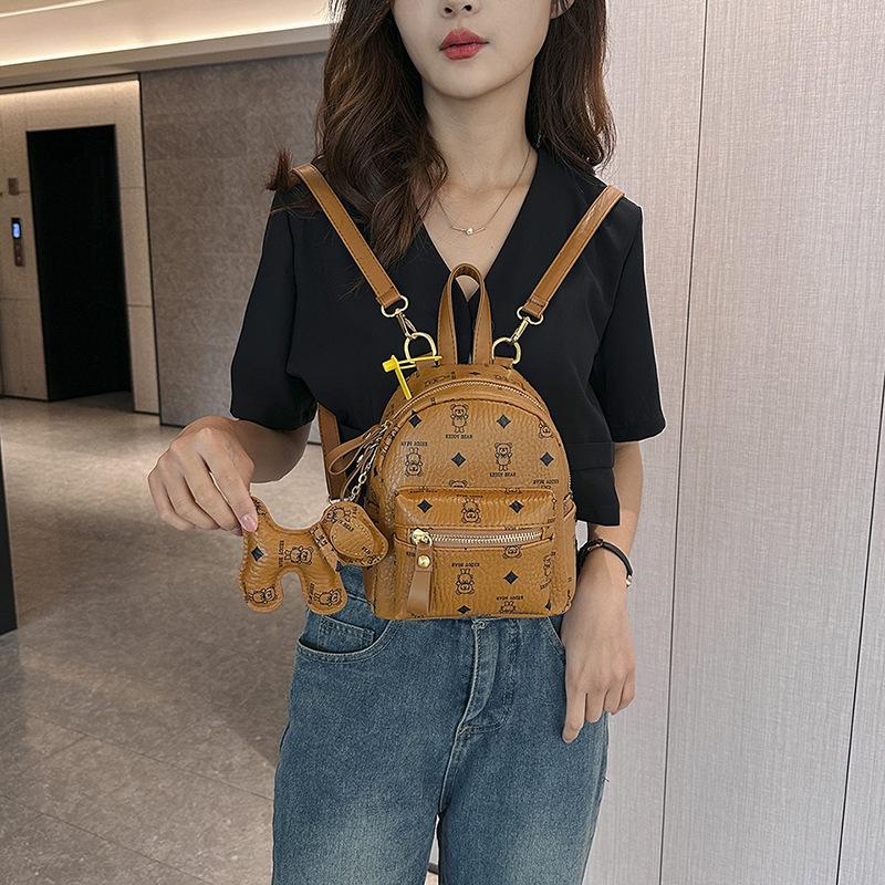 Korean Backpack Female 2025 New Trendy Student Class Backpack Versatile Handbag Travel Bag