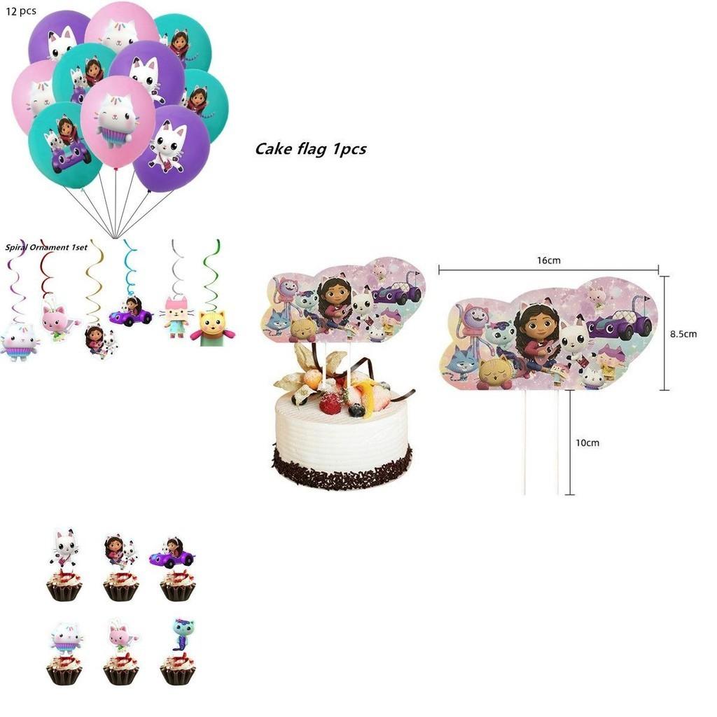 Gabby's Dollhouse Game Themed Party Supplies Perfect For Birthday And Pajama Parties