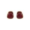 French retro simple geometric square earrings niche high-end fashion stud earrings women's new earrings
