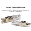 Pneumatic Cylinder Gripper For Robotic Machines Single-acting Double-acting Manipulator End Clamps 2015D 1615D