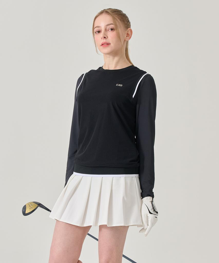 BILTMORE Women'S Golfwear Layered Round T-Shirt