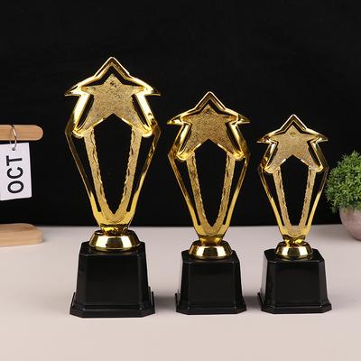 Winner's Achievement Trophy, Golden Plastic Award for Competitions, Made for All Ages'