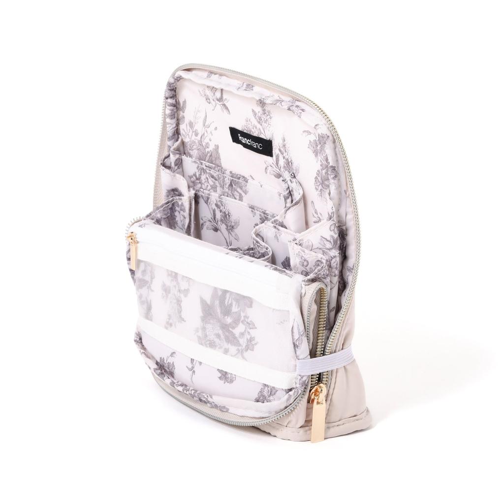 Francfranc Gathered Tool Pen Stand Light Pen Pen Desk Stationery Pouch Pouch, Pink, Holder, Case, Storage,