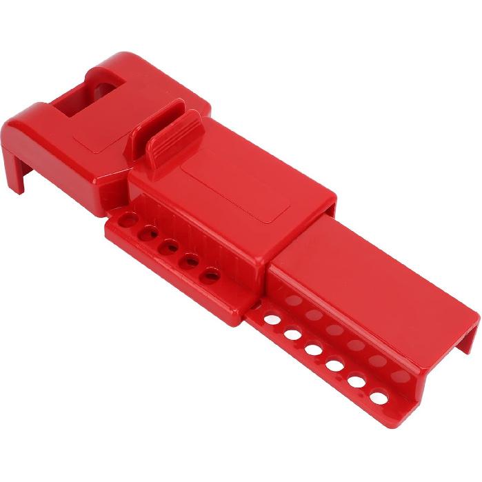 Ball Valve Lockout Adjustable High Strength Heat Valve Safety Lock for 8mm to 45mm Valve Handles for Chemical Industry