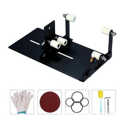 Glasflaskskärare, verktygssats för flaskskärning, gör-det-själv-maskin för att skära vinflaskor för runda, fyrkantiga