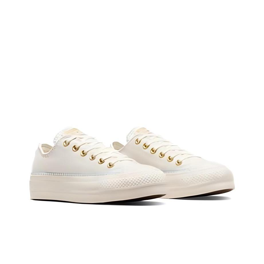 Converse All Star Lift Comfortable Low Top Canvas Shoes Women Sneakers White A08732C