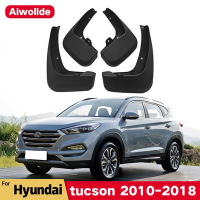 Car Fender  Mud Flaps For Hyundai Tucson TL 2010-2018  Ix35 Splash Guards MudFlaps Front Rear Mudguards  Auto