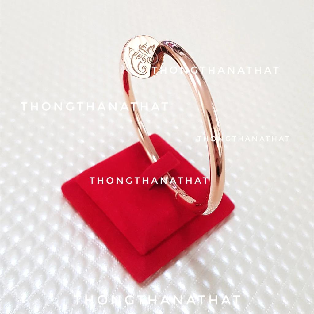 Hinduism Nail Head Bracelet Rhinestone Ganesha Five Row Yantra Sak Yant Tattoo Powerful Success Amulet Jewelry Vintage Protect Health Lucky Rich