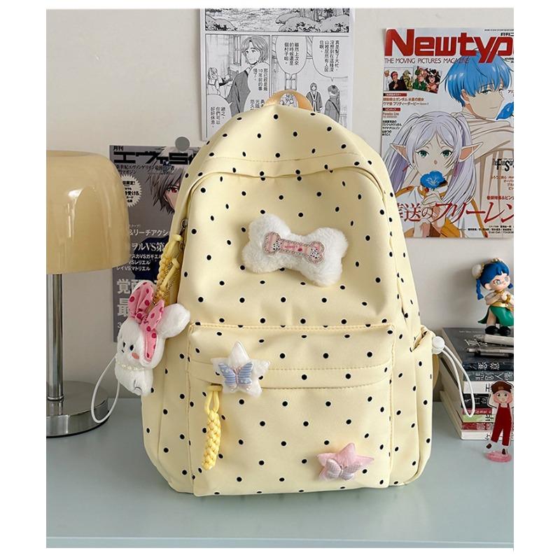New Japanese high-value, fresh and sweet candy-colored backpack, lightweight and large-capacity travel backpack for junior high school students
