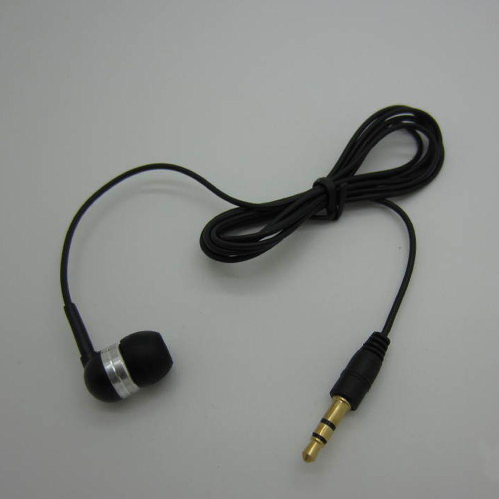 

3.5mm Single Side Mono Wire Earbud Earphone Headset Headphone