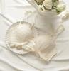 Japanese-style girl's lingerie for small busts, push-up wireless bra adjustment set, embroidered lace bra