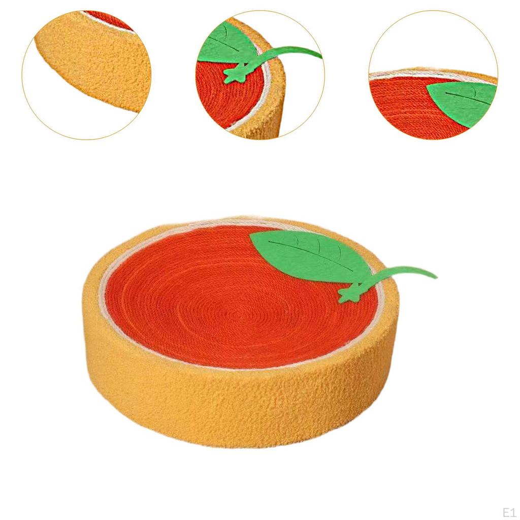 Cat Nest Scratcher Bowl with Sisal Round Design for Feline Friends