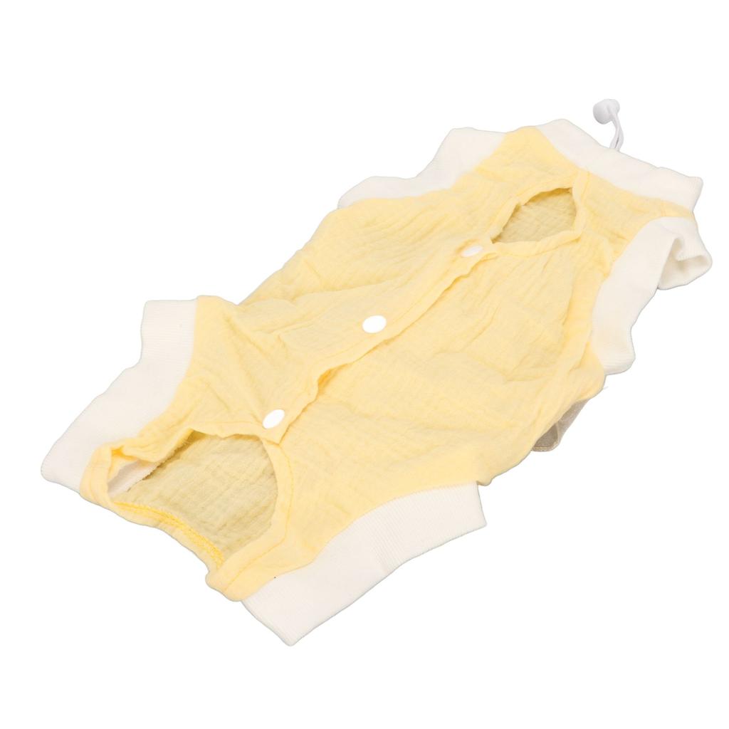 Cat Recovery Suit Breathable Prevent Licking Wound Protection Cat Postoperative Suit for Dogs Cats