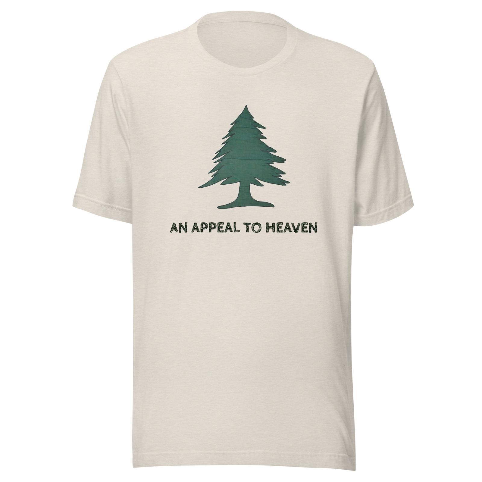 Appeal To Heaven T-Shirt - Patriotic 1776 Revolutionary War Pine Tree Flag Tee XXL