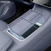 For Geely Galaxy L7 2024-2025 Central Control Silicone Storage Box Silicone Pad Dirt-resistant Automobile Modification Supplies