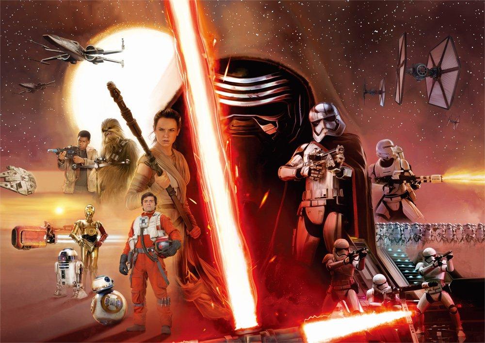 

266-Piece Jigsaw Puzzle Star Wars: The Force Awakens - Gyutto Series [Pure White] (18.2 x 25.7 cm)