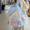 Children's Schoolbags Elementary School Girls Junior High School Students High School Students Color Block Boys Backpack