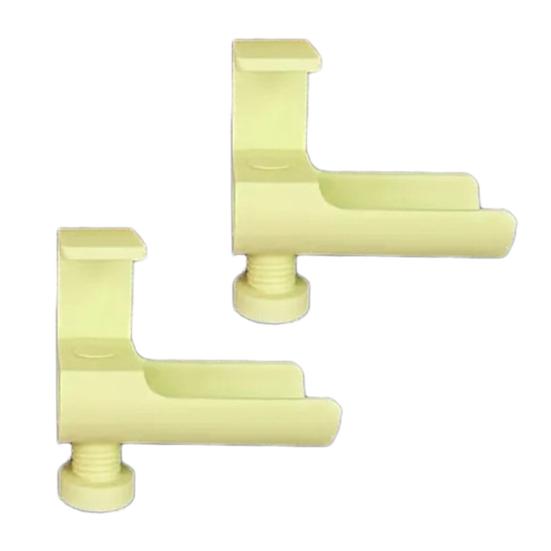 1 Pair Rhinestone Art Canvas Holder Universal Adjustable Rhinestone Painting Table Clamp Plastic Rhinestone Art Painting Roller Tool