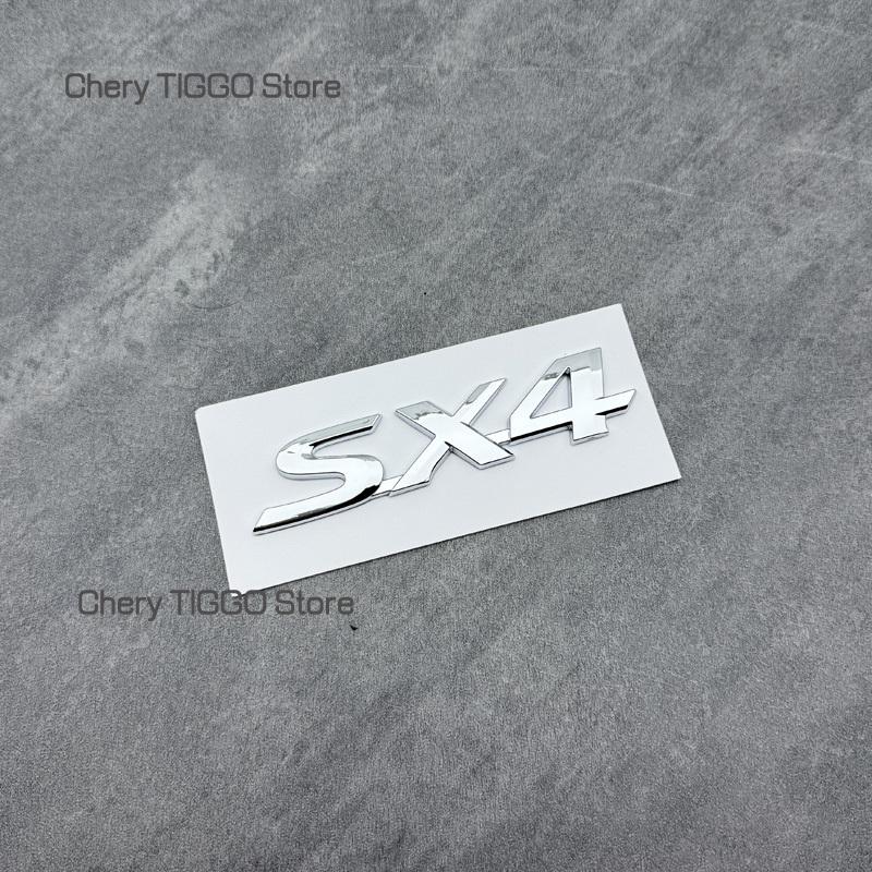 ABS 3D Trunk Badge Sticker For SWIFT ALTO S CROSS VITARA ALIVIO SX4 Emblem Letters Car Trunk Badge Accessories
