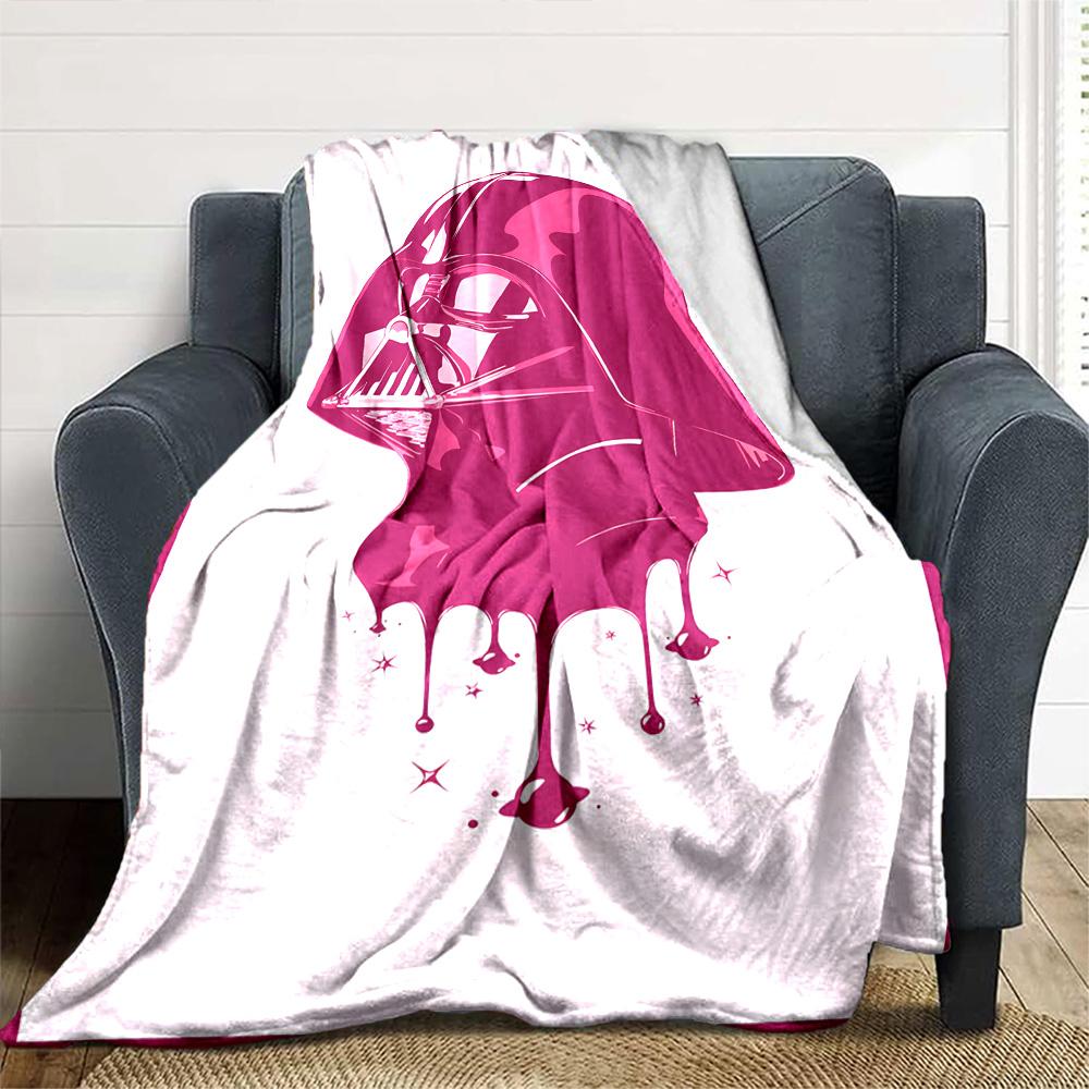 Star Wars Blanket Durable Comfort Suitable for Seaside Couch Office Four Seasons Multipurpose Modern Style Suitable for Gifting Relatives and Friends