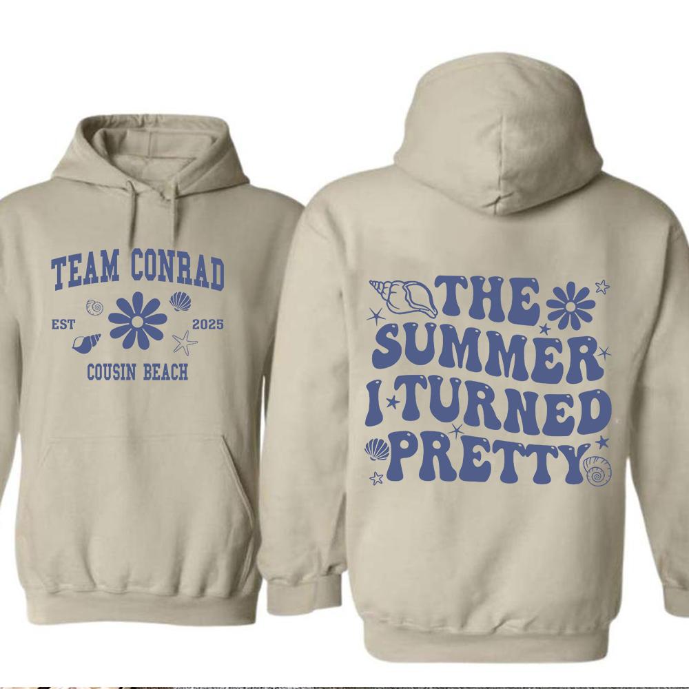The Summer I Turned Pretty Hoodie Team Conrad Team Jeremiah Sweatshirt Cousins Beach Hoodie TSITP Conrad Fisher Tee Unisex Shirt