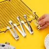 Stainless Steel Rose Gold Ice & Food Tongs
