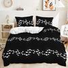 Quilt Cover Geometric Lines Simple Wind Digital Printing Three-Piece Bedding