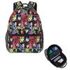 Fairy Tail Anime Gift Student Backpack School Bag Hiking Travel Daypack for Boys Girls Fashion Bookbag Shoulder Bags