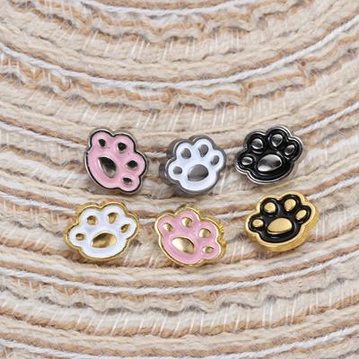 20pcs Accessories Dollhoues Miniature Decoration Craft Clothing Sewing Buckle Metal Buckles Mini Buttons DIY Doll Clothes