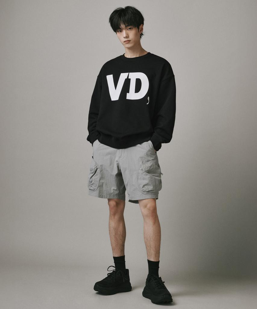 Beodeonteu Volume Cargo Nylon Shorts [Grey]