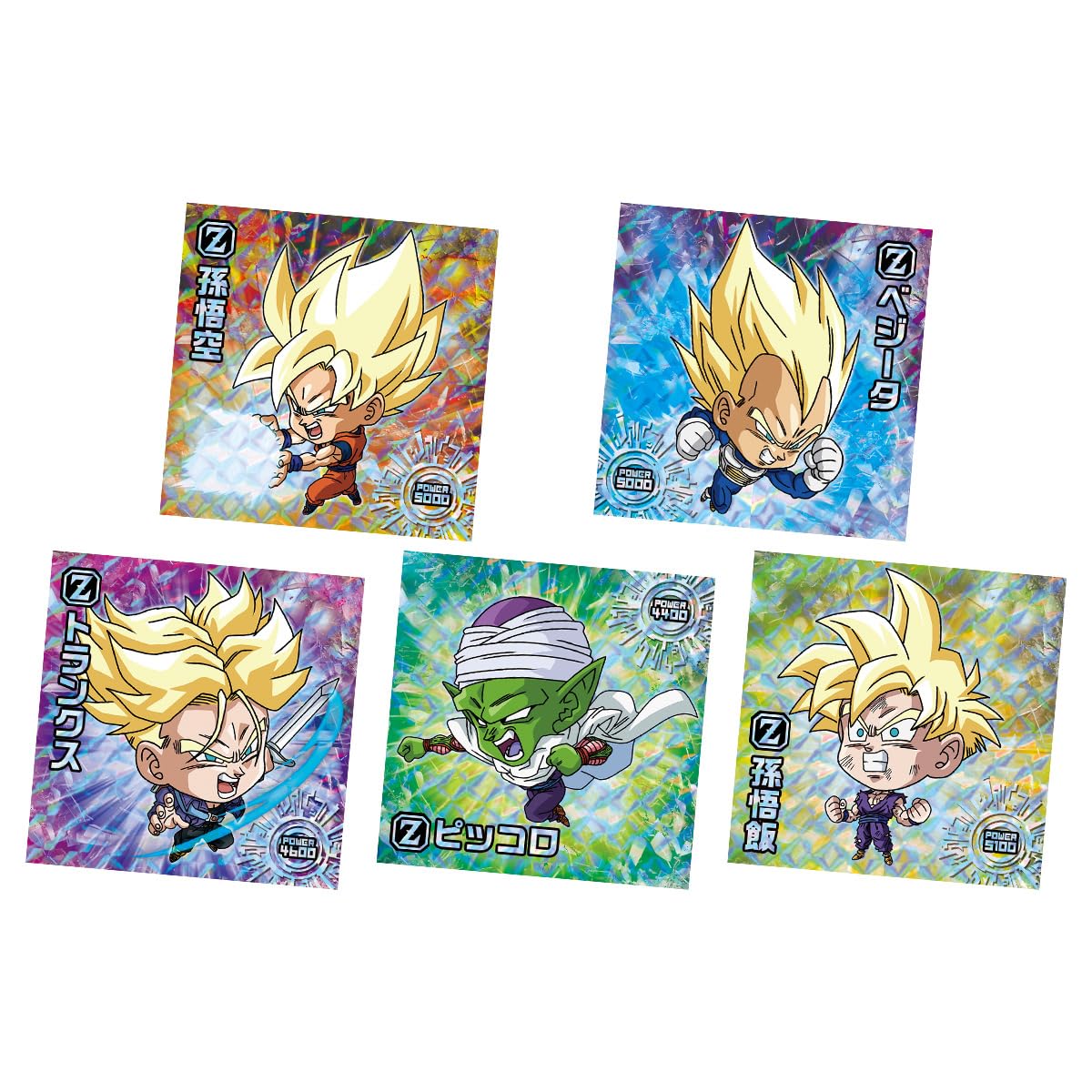 

Bandai Dragon Ball Super Warrior Sticker Wafer 10th Anniversary Special Edition Wafer Box of 20 Super (Baked Confectionery) -