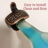 Wall Mounted Bottle Opener Vintage Zinc Alloy Beer Opener Creative Kitchen Bar Tool Home Decor