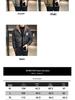 Trendy Brand 2025 Men's Winter Down Hooded Jacket, Faux Two-Piece, High-End Casual Warm Outerwear