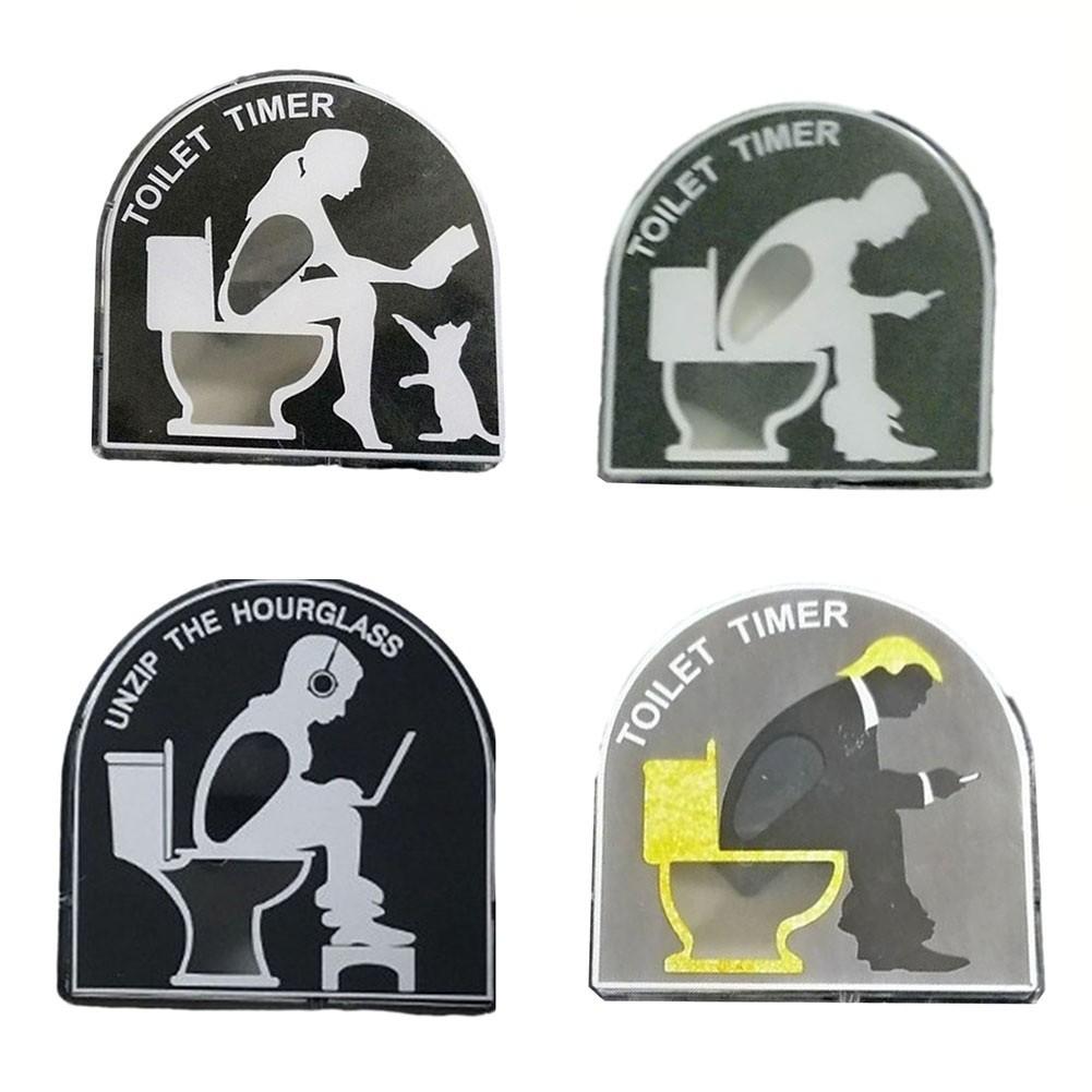 Toilet Timer Time Out Stool Sand 5 Minute Restroom Clock Hourglass Clock Timers