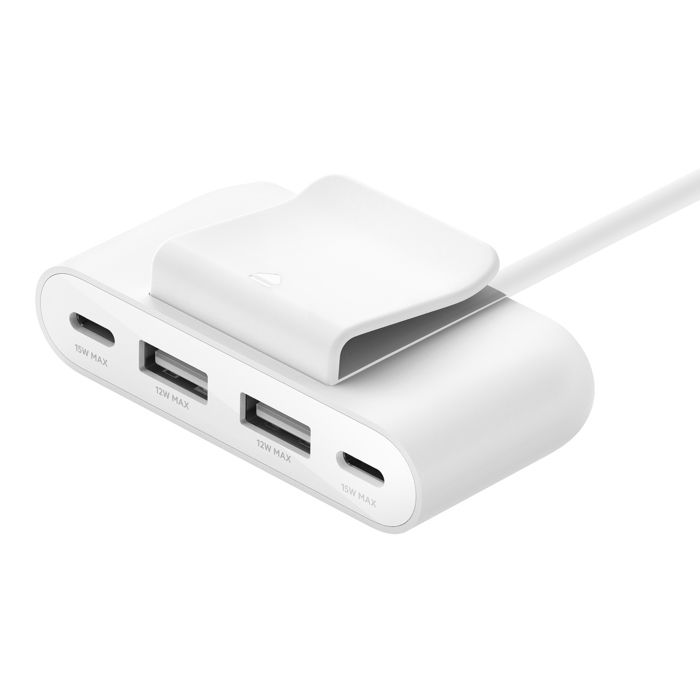 USB-Hub - Belkin - 4 Ports - 2x USB-C - 2x USB-A - 30W - Kabel 2m