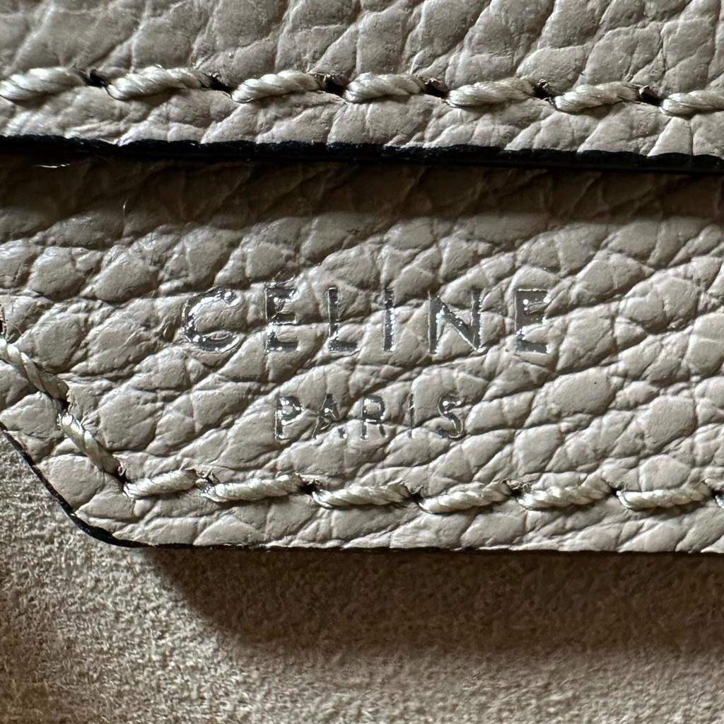 CELINE Luggage micro shopper Handbag Gurege Women used