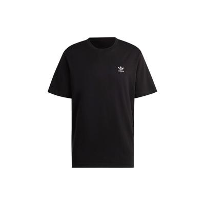 Originals Adicolor Classics Trefoil Boxy Logo Print Crew Neck T-Shirt Men Tops Black IA4839