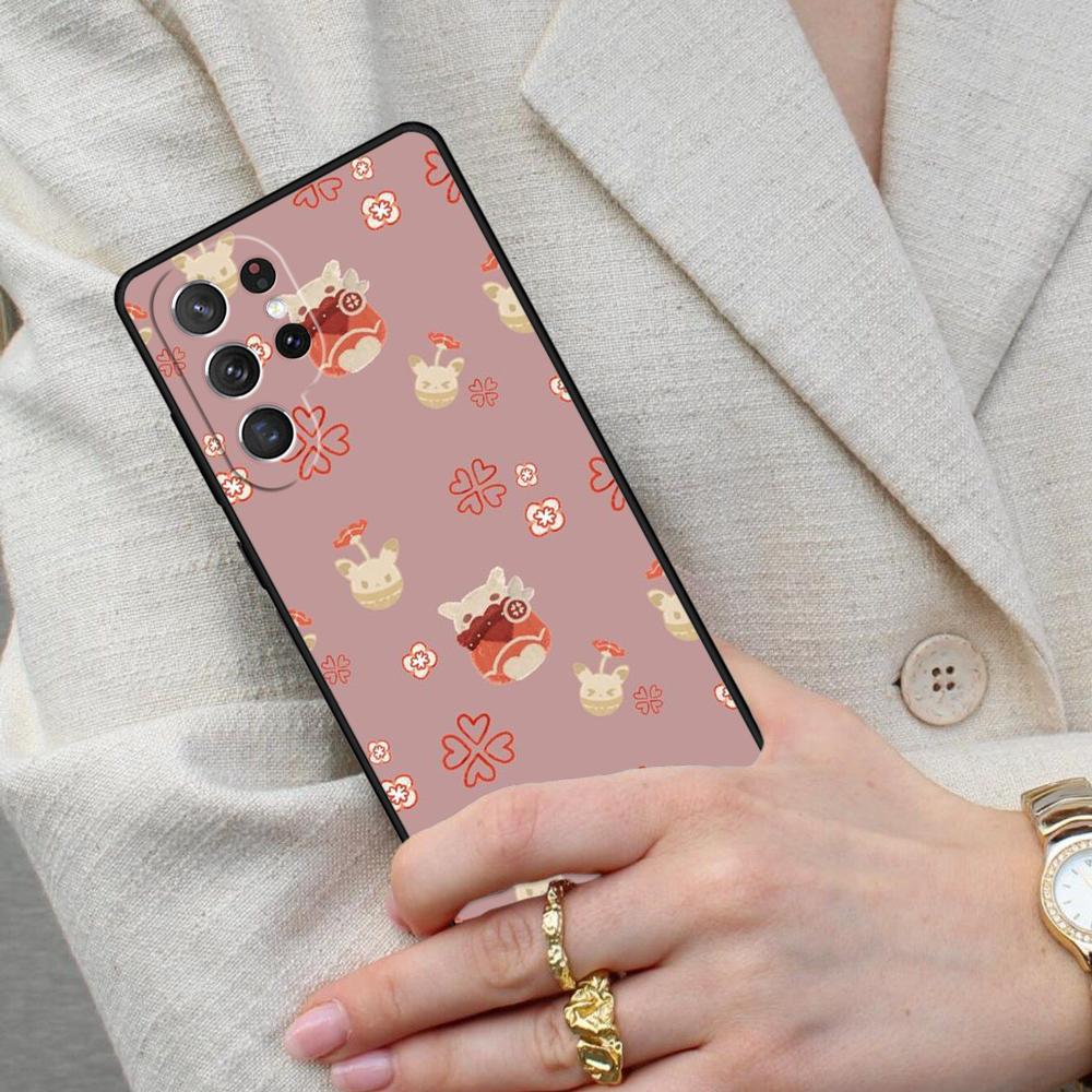 Genshin Impact Klee Game Cell Phone Case for Samsung Galaxy S26 Ultra S25 S24 S23 S22 S21 S20 Note10 Cover
