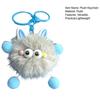 Cute Plush Fur Ball Keychain Unique Briquette Pendant Novelty Fluffy Keys Bag Charm Trendy Bag Accessory