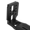 Camera L Bracket for Stabilizer Tripod Vertical Horizontal Switching Camera Quick Release Plate with 1/4 Inch Screw Hole for Nikon D750 D850 D3400