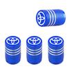 keychain For Toyota Hilux Crown TRD Car Wheel Tire Valve Caps Camry Supra Corolla Yaris Prado Prius Air Stem Covers Auto Acc
