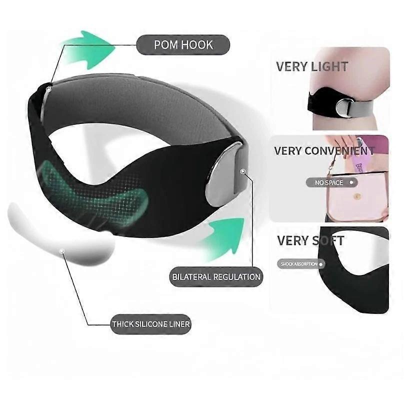 Silicone Patella Knee Strap for Knee Pain Relief Adjustable Brace for Women Men New