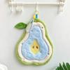 Quick-Dry Hand Towel Fruit Design Bathroom Towel New Kitchen Towel