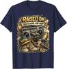 Raised On Old School Hip Hop Retro Street 80s 90s Gifts T-Shirt