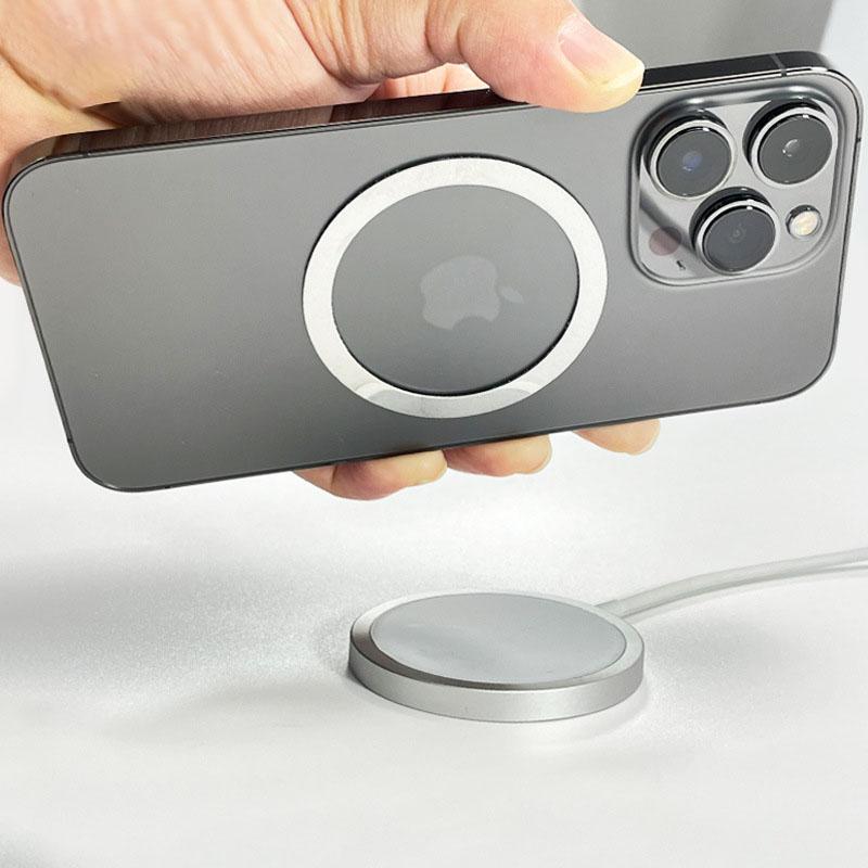 Magsafe Magnetic Plate Ring Metal Sticker Support Wireless Charger Metal Plate Sheet for Magnet Car Holder Universal 1/3/5pcs
