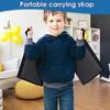 900 Pocket Trading Card Binder - 9-Pocket Black Card Album with Acid-Free Pages for Standard Sport & Game Cards - Durable Card Storage Binder
